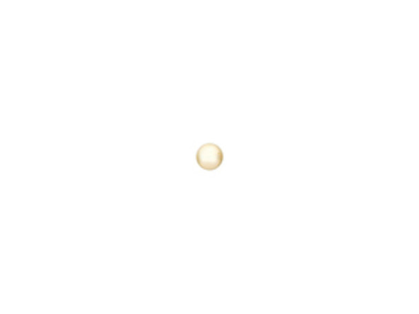 PRESTIGE 5810 3mm Round Crystal Pearl Light Gold (100 Pieces)