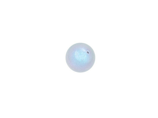 Create a dreamy look in your jewelry designs with this PRESTIGE Crystal Components crystal pearl. This crystal pearl features a smooth, round surface that will accent any jewelry design with a dash of timeless elegance. Pearls are always classic choices for designs and exude sophistication and luxury. This pearl features a soft illumination of shimmering blue and white color with a pearly, iridescent finish. You'll love the magical "unicorn" look of this pearlSold in increments of 100