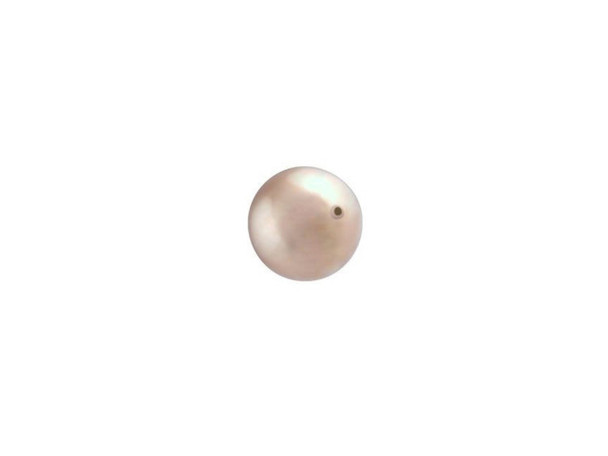 Your designs will stand out with this PRESTIGE Crystal Components crystal pearl. This crystal pearl features a smooth, round surface that will accent any jewelry design with a dash of timeless elegance. Pearls are always classic choices for designs and exude sophistication and luxury. This faux pearl has a crystal core that makes it heavier. Its pearl coating is similar to a natural pearl luster and is consistent in color. This versatile pearl features an almond gold gleam.Sold in increments of 100