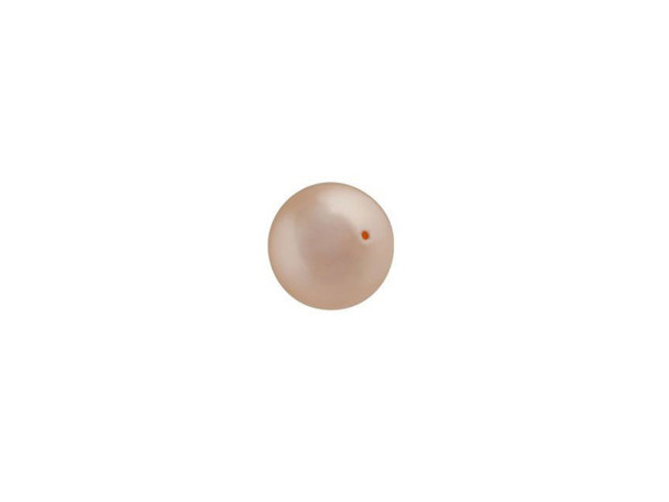 Your designs will stand out with this PRESTIGE Crystal Components crystal pearl. This crystal pearl features a smooth, round surface that will accent any jewelry design with a dash of timeless elegance. Pearls are always classic choices for designs and exude sophistication and luxury. This faux pearl has a crystal core that makes it heavier. Its pearl coating is similar to a natural pearl luster and is consistent in color. This versatile pearl features a peachy gold shine.Sold in increments of 100