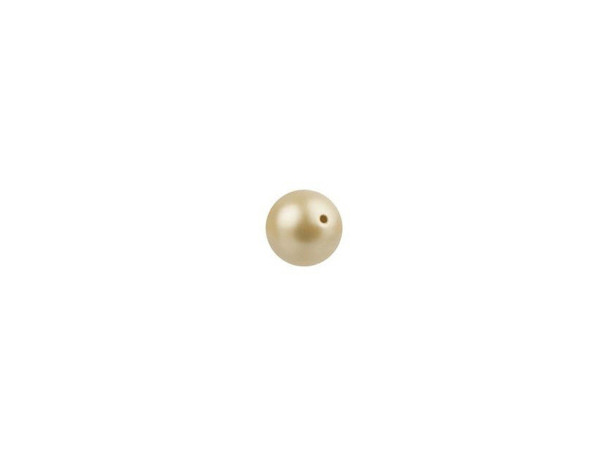 This pearl comes in the stunning Crystal Vintage Gold shade, a darker golden tone with a nice pearlescent shine. The darkened appearance is appropriate for both modern and classic designs and can be mixed with various other beads to create classic and fun looks. Unlike synthetic glass pearls, crystal pearls from PRESTIGE Crystal Components have a crystal core that gives them a heavier feel.Sold in increments of 100