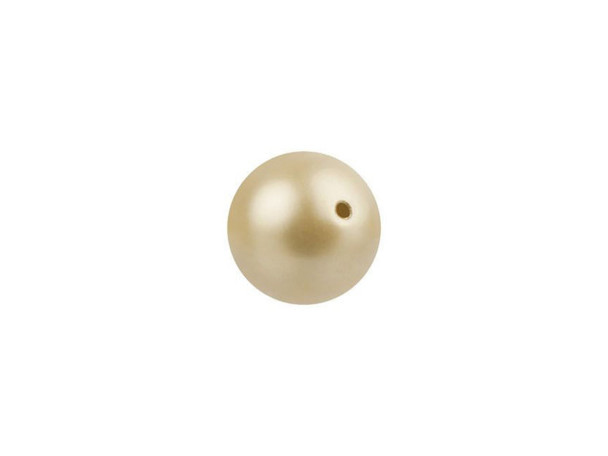 For classic looks with a modern twist, use this PRESTIGE Crystal Components pearl in your next design. This 8mm pearl in Crystal Vintage Gold features a soft, dark-toned golden color with wonderful shiny luster. Pearls are always a classy look, so use crystal pearls in necklaces, bracelets or earrings to give them a feminine and sophisticated feel. Try creating a dazzling bracelet with this pearl and gold-tinted PRESTIGE Crystal Components crystal beads. Unlike synthetic glass pearls, crystal pearls from PRESTIGE Crystal Components have a crystal core that gives them a heavier feel.Sold in increments of 50