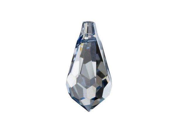 Unleash your creativity with our PRESTIGE 6000 15x7.5mm Teardrop Pendant Crystal Blue Shade - the perfect accessory for your DIY jewelry projects. The sparkle of this crystal blue shade pendant will instantly elevate your handmade necklace, bracelet, or earrings into a piece of art. The teardrop and pear-shaped design of this pendant is perfectly balanced, giving off an air of elegance and sophistication. Get ready to receive compliments and envious looks wherever you go, knowing that you have created a stunning piece with the highest-quality crystal material. Make a timeless statement with this exquisite pendant today!