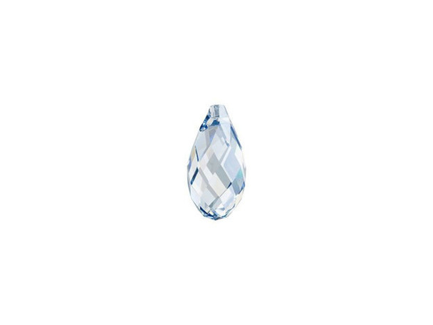 With this PRESTIGE Crystal Components Briolette pendant, you can bring a sweet blue sensation to any jewelry idea. This lovely teardrop-shaped pendant is crafted with multiple diamond-shaped facets for amazing sparkle. With its top stringing hole, this piece is great as a pendant in a dainty necklace or can be used as a darling charm on a bracelet. In the Crystal Blue Shade color, this component displays a rich coat of slate blue-grey shine.