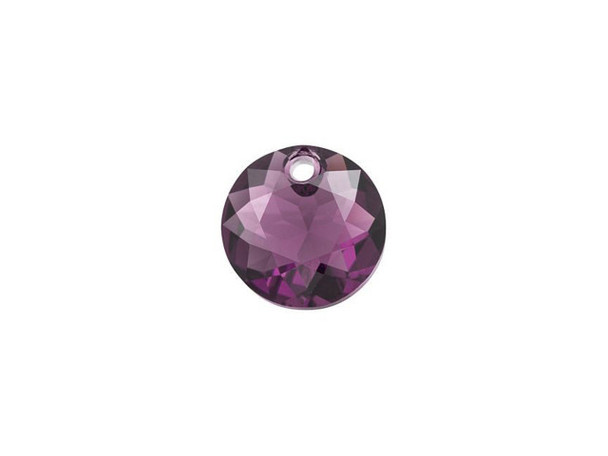 Introducing the PRESTIGE 6430 10mm Classic Cut Pendant in stunning Amethyst! This crystal masterpiece is the perfect centerpiece for any handmade or DIY jewelry project. Its exquisite classic cut and vibrant color radiate opulence and luxury, guaranteed to impress and dazzle any onlooker. Whether you're creating a statement necklace or a delicate pair of earrings, the PRESTIGE 6430 10mm Classic Cut Pendant is the ideal centerpiece that will elevate your craft to the next level. Indulge in the beauty of this breathtaking crystal pendant and let your creativity shine!