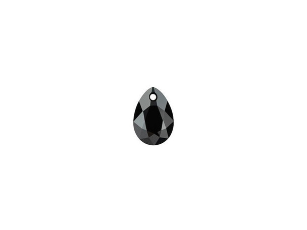 Create sophistication and sparkle in your jewelry designs with this PRESTIGE Crystal Components pear cut pendant. This classic yet contemporary shape will give your projects a standout style with its multilayered, gemstone-inspired cut. This lightweight pendant is sure to make a wonderful showcase in your necklace and earring designs. It features gleaming black color.Sold in increments of 3