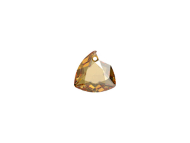PRESTIGE 6434 10.5mm Trilliant Cut Pendant Crystal Golden Shadow (3 Pieces)