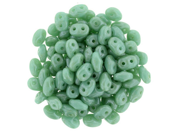 Matubo SuperDuo 2 x 5mm Turquoise - Star Dust 2-Hole Seed Bead 2.5-Inch Tube Matubo SuperDuo 2 x 5mm Turquoise - Star Dust 2-Hole Seed Bead 2.5-Inch Tube