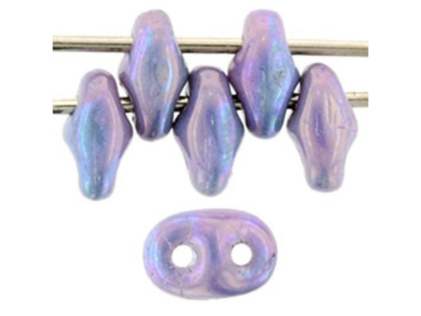 Matubo SuperDuo 2 x 5mm Opaque Nebula 2-Hole Seed Bead 2.5-Inch Tube Matubo SuperDuo 2 x 5mm Opaque Nebula 2-Hole Seed Bead 2.5-Inch Tube