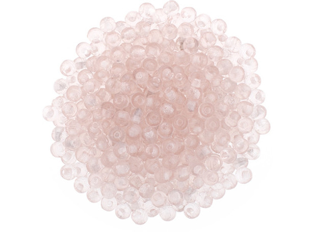 Czech Glass Half-Drilled 2mm Finial Bead - Rosaline (2.5" Tube)
