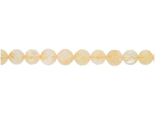 Decorate your jewelry designs with the gemstone style of these Dakota Stones beads. Citrine is a transparent Quartz, ranging in color from pale yellow to golden yellow, honey or brown, giving it a similar appearance to Topaz. It may also contain rainbow to colored or sparkling inclusions. The name comes from the French word for lemon, "citron." It was a prized gem in Greece as far back as 300 BCE.Because gemstones are natural materials, appearances may vary from piece to piece.
