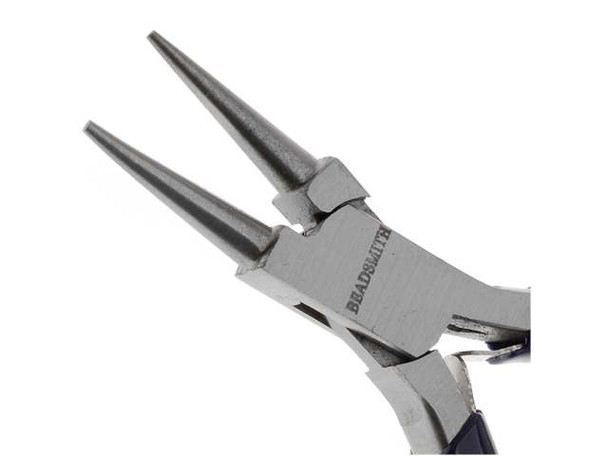 Looking to elevate your jewelry making game? Look no further than The Beadsmith Jewelry Fine Round Nose Micro Pliers. With their tapered points, these pliers allow for precision work with even the finest gauges of wire. Whether you're a seasoned professional or just starting out, these pliers are an essential tool in every jewelry maker's toolkit. You'll be able to create smaller loops and curves with ease, thanks to the pliers' one-millimeter diameter on each point. So why wait? Add these high-quality round nose pliers to your collection today and watch your creativity soar.