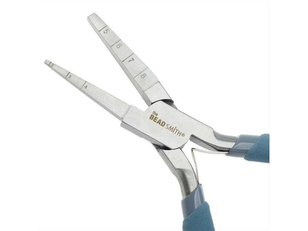 The Beadsmith SquareRite Looping Pliers, Creates 2-8mm Square Loops in Wire