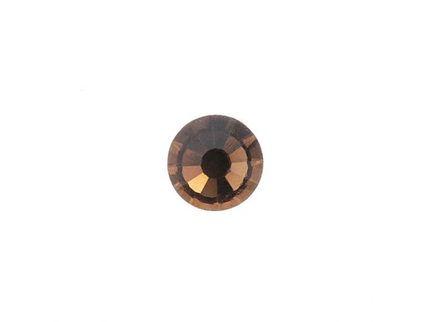 Flat Back Rhinestones ss16 (4mm) - Smoked Topaz (288pcs)