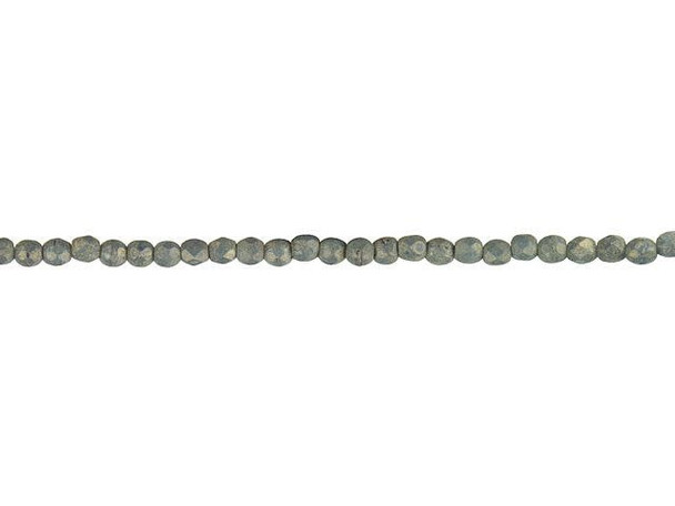 Fire-Polish 2mm : Pacifica - Poppy Seed (50pcs)
