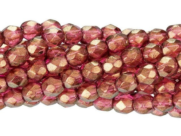 Fire-Polish 3mm : Halo - Cherub (50pcs)