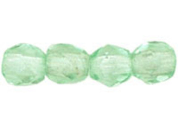 Fire-Polish 3mm : Peridot (50pcs)