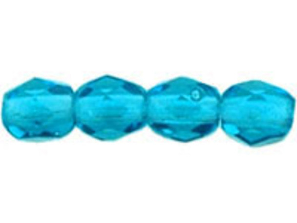 Fire-Polish 3mm : Teal (50pcs)