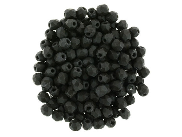 Add a touch of sparkling color and shining style to your handmade jewelry designs with these Czech Glass 3mm Matte - Wild Raisin Fire-Polish Beads by Starman. These round beads are faceted for extra brilliance, creating small touches of pure elegance. With their versatile 3mm size, you can create a variety of stunning pieces, from multi-stranded bracelets and necklaces to beautiful chandelier earrings. Crafted from high-quality Czech glass, these beads will add a touch of vibrant color and undeniable charm to your creations. Elevate your jewelry designs to new levels of brilliance with these exquisite fire-polished beads.