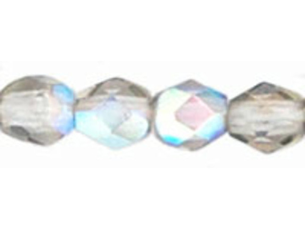 Fire-Polish 3mm : Black Diamond AB
