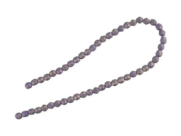 Fire-Polish 4mm : Pacifica - Elderberry (50pcs)