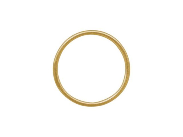 12kt Gold-Filled Jewelry Link, Round, 14mm (Each)