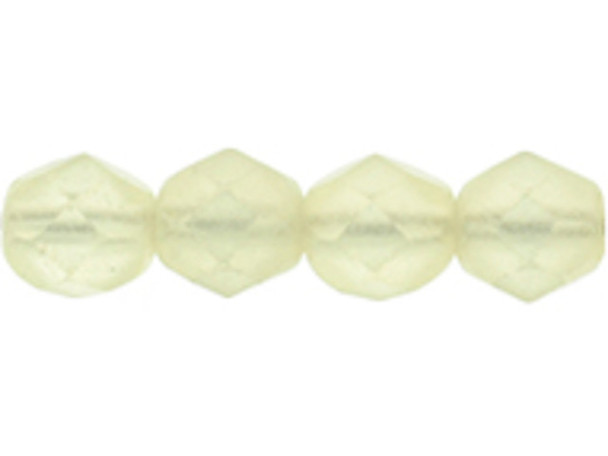 Fire-Polish 6mm : Sueded Gold Jonquil (25pcs)