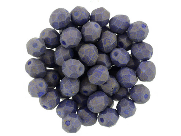 Fire-Polish 6mm : Pacifica - Elderberry (25pcs)