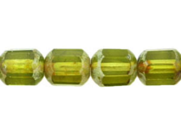 Discover the sheer elegance of Antique Style Octagonal 8mm beads in Olivine. Each piece is meticulously crafted from the finest Czech glass, evoking the charm of a bygone era. The luscious green color of Olivine adds a touch of natural beauty to any handmade jewelry or DIY craft project, making it a perfect choice for those who seek to express their creativity with a touch of vintage allure. Elevate your designs with these exquisite beads, and let your imagination sparkle with the grace and sophistication they bring.