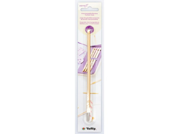 Tulip - CarryT Interchangeable Bamboo Tunisian Crochet Hook - Size H-8 (5.00mm)