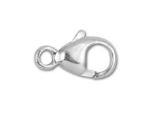 9.1mm Oval Trigger Clasp - 925 Silver (1 Pair)