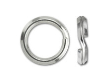 8mm Sterling Silver Split Ring (1 Piece)