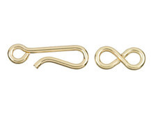 Gold-Filled 14K/20 14.25mm Hook and Eye Clasp (1 Set)