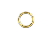 Gold-Filled 14K/20 Closed Jump Ring, 0.76x5mm (5 Pieces)