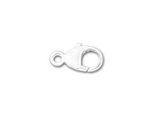 7.8mm Oval Trigger Clasp - 925 Silver (1 Pair)