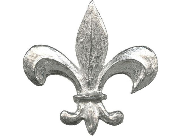Cast Pewter Fleur-de-Lis, Approx. 2" (Each)