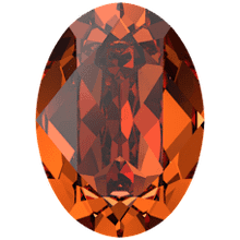 Swarovski 4120 14 X 10mm Oval Fancy Stone Persian Red