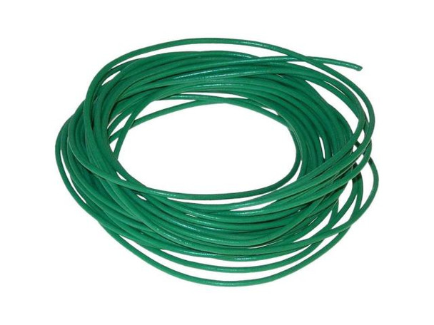 Greek Leather Cord, 1.5mm, 5 Meter - Turquoise (Each)