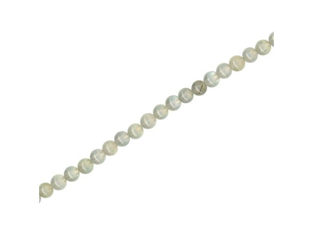 Prehnite Gemstone Beads, Round, 3mm (strand)