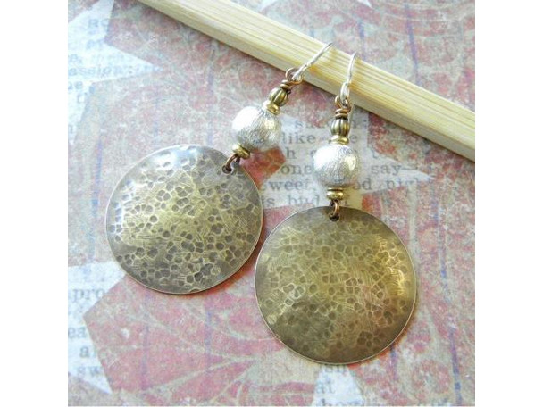 Silver Plated Metal Beads, Round, 8mm (strand)