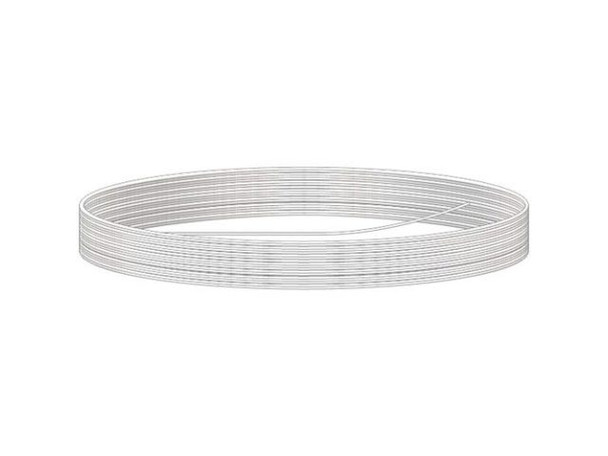 Silver Plated Jewelry Wire, 32ga, 82ft (Each)