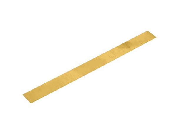 Brass Sheet, 24 Gauge, 6x0.5" (pack)