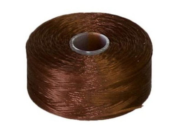 Super-Lon Beading Thread, D - Brown (pack)