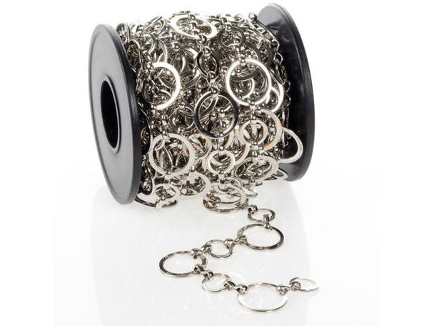 This style of chain by the foot is also available by the full spool.See Related Products links (below) for similar items and additional jewelry-making supplies that are often used with this item. Questions? E-mail us for friendly, expert help!