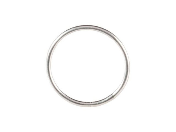 Sterling Silver Plain Wire Stacking Ring, Size 3 (Each)