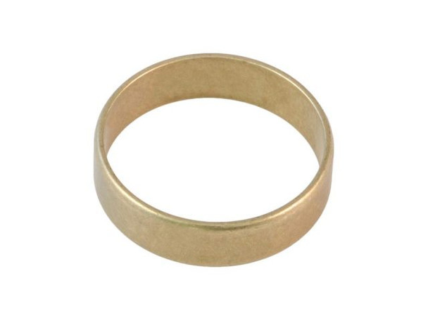 Brass Ring Blank, 5mm Band, Size 7 (each)
