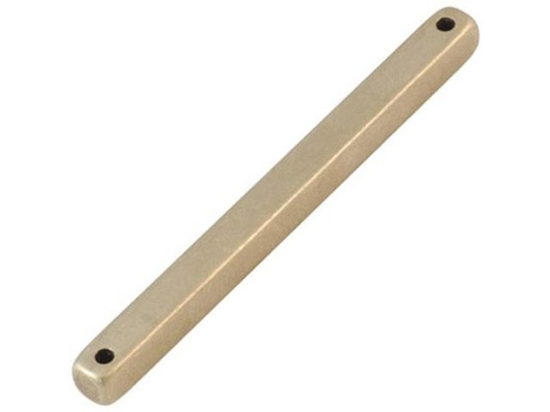 Brass Rectangle Bar Blank with 2 Holes, 1-1/2" (Each)