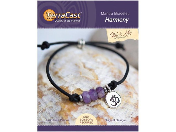 TierraCast Quick Kit, Harmony Mantra Bracelet (each)