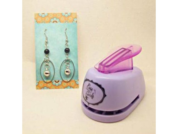 Earring Card Punch - Double holes - Perfect for punching business cards.