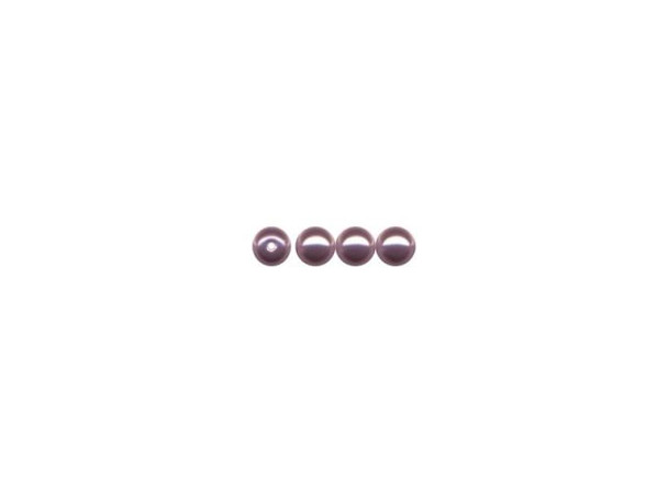 PRESTIGE 5810 Round Pearl Beads, 2mm - Burgundy (pack)